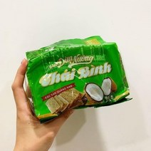 베트남 타이빈 다낭 코코넛크래커 코코넛과자 반두아농 180G 10개입, 상세페이지 참조