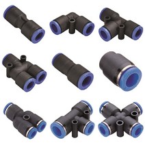 [씨디씨뉴매틱공식대리점] 원터치피팅 PGT타입 유공압 배관자재 (사이즈 구매 가능), PGT 1006