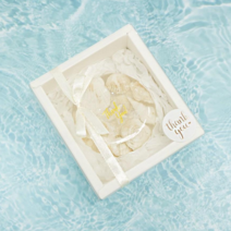 바미솝 조개 수제비누 결혼식 돌잔치 어버이날 스승의날 답례품 구디백 예쁜 선물, 포장추가, 내추럴