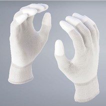 A1안전 PU 손끝코팅장갑 10개, PU손끝코팅 회색M 10개