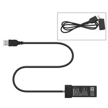 드론 용품 부품 충전기 USB 케이블 라인 보조베터리 연결 포트 DJI TELLO 배터리 1100mAh FPV 드론 액세서, 한개옵션0