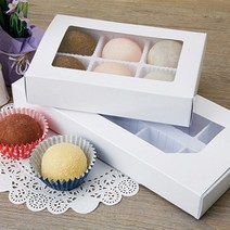 다하임 화이트 찹쌀떡상자 10구 - 내피포함, 1개