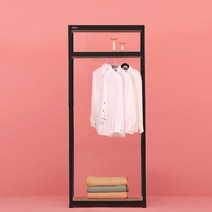 슈랙엣홈 무볼트 조립식 철제 시스템행거 1800 2단 3단 행거, 시스템행거 1800 3단 행거봉1개/600x400(WxD)블랙