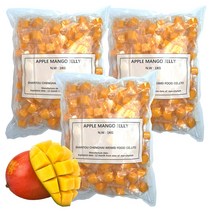 헬로우그린 애플망고 젤리 대용량, 3개, 1kg