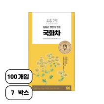쌍계명차 김동곤 명인이 만든 국화차 100p, 50g, 7개