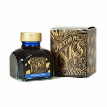 EUH703439에이치넷마제스틱 Blue 병 Majestic 잉크 블루 디아민 80ml, 1
