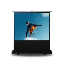 엑스젠 유압스크린 유압식스크린 이동식 캠핑 (Matte원단) 60인치 부터 100인치, 가방YES