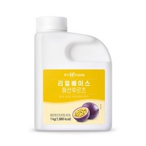 흥국F&B 리얼베이스 패션후르츠 1kg, 선택안함