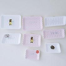 일회용 PSP 용기 시리즈 고기 포장 반찬 떡포장 스티로폼 용기, TY-99 무지 50개