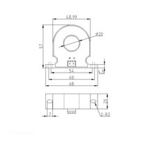 2023 None 전원 장치 AC 교류 전류 송신기 0 10A20A30A50A80A100A150A200A300A 암페어 변압기, 01 0 5V output_08 80A