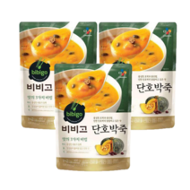 cj 비비고 단호박죽 450g X 3개, 1세트