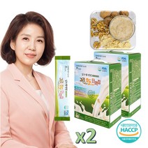 김소형원방 귀리 호두 단백질 식사대용 선식 쉐이크 한끼식사 15 곡물 분말 산양유 파바빈 귀리 가루 미숫가루 50포 식약처 HACCP 인증, 900g, 2개