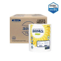 [유한킴벌리] 크리넥스 점보롤 화장지 200m 3롤 x 4팩 100% 천연펄프 45374, 상세 설명 참조