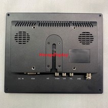휴대용모니터 노트북 보조 듀얼 서브 모니터HorapLCD 1024x768 IPS 8 인치 모니터 휴대용 역방향 카메라 LC, 01 미국 플러그