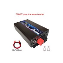 인버터 캠핑 정현파 차량용 휴대용 순수 사인파 전원 4000W 5000W DC 12V 24V 48V AC 220V 주파수 변환기 50hz 60hz 태양광 자동차 변압기, CHINA, 12V + 220V-240V60Hz+Universal