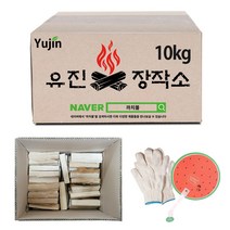 국산 참나무 미니장작 캠핑용 장작 10kg 캠핑 불멍 나무 땔감, 10kg 미니장작(15cm)