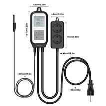 wifi iot 온습도계 무선 습도계 자동 와이파이 소켓 서모 스탯 챔버 온도 컨트롤러, 나는 플러그