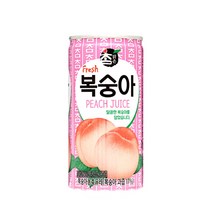 참맑은 복숭아 음료 업소용 175ML 90캔