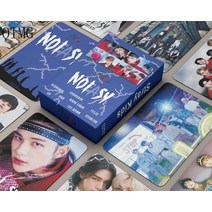 아이돌 포카 굿즈 포토 카드 55pcs kpop 스트레이키즈 lomo 2023 시즌 39s 인사말 새 앨범 스트레이키즈 팬을위한 사진 엽서 133, 55pcs-i