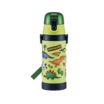 스케이터 공룡 입체 원터치 스텐보틀, 공룡 2개, 480ml