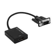 블루몬 VGA RGV TO HDMI 변환 컨버터 젠더 모니터 RGB케이블 HDMI출력 노트북 PC