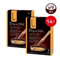남양 루카스나인 드립인스틱 과테말라/ 케냐 7T 14T 스틱커피, 14T (7T x 2개), 드립인스틱 과테말라