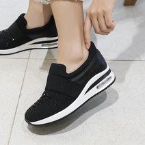 제이슈 블링블링 포인트룩 큐빅 에어 슬립온 4.5cm