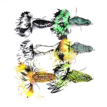 PROBEROS 테일 개구리 프로그 가물치 낚시 가물치 가물치낚시 낚시 배스낚시 루어낚시 루어 개구리 프로그 가물치미끼 가물치루어, D타입