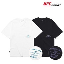 UFC SPORT UFC 아레나 릴렉스핏 반팔 티셔츠 U1SSU2325