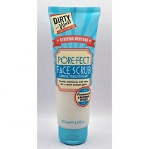 모공크림 New Dirty Works Pore Fect Face 스크럽 Reviving Menthol 4.2 fl 온스(1온스=약30g)