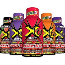 Stacker 2 Energy Shot Extra Strength Berry Flavor: 12ea - 2 Fl oz, 1