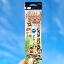 백경 서남해안 침선어초채비 10본 BK-377 열기 볼락, 바늘호수13호본선8지선5
