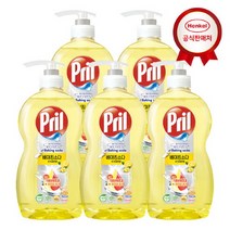 헨켈 [프릴 300ml 증정] 프릴 베이킹소다 주방세제 750ml 5개, 와일드베리