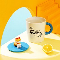 온도에따라 그림이 변하는 시바견 머그세트