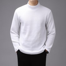 더맨쉽 트렌디한 골지니트 데일리 반목폴라 DLTPL23002