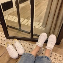 가바바 여성 스니커즈 작고 새하얀 순백의 신발 G38246