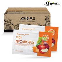 착한푸드 착한 NFC ABC주스 100포 1박스, 1개, 단품없음