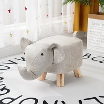 작은 벤치 원목 벤치의자 거실 나무 벤치소파 인테리어 패브릭 어린이 고무나무, White Elephant - 탈부착 및 세탁 가능