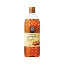 만능 조청 쌀엿 1.2kg 달콤한 발효 효소 담금주 과일청 간단요리 청정원 친정엄마 식재료, 18개