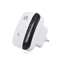 무선 N Wifi 리피터 802.11N/B/G 네트워크 라우터 300Mbps 범위 확장기 신호 안테나 부스터 기업 EU/US 확장, US Plug_White