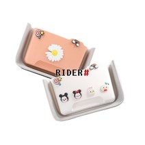 bob 카툰 자동차 뒷좌석 접이식 다용도 수납함 보관함 휴지통 쓰레기통 포켓, 화이트_친구들, 뒷자석