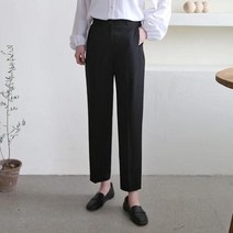 셀러허브(잡화) 여자 데일리 정장룩 오피스룩 회사원 슬랙스 바지