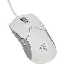 Razer Viper 초경량 양손잡이 유선 게이밍 마우스 2세대 광 스위치 - 5G 센서 71g 경량 디자인 Speedflex 케이블 머큐리 화이트
