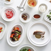시라쿠스 메이플 2인 그릇세트 홈세트, 2인 그릇세트 화이트