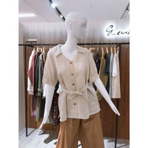 지컷 [갤러리아] [20여름기획]스트라이프밸티드블라우스(72502-60302)(7250260302)