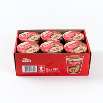 자연드림 레드라면컵미니(번들) 65g*6개입