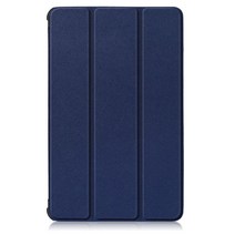 갤럭시 탭 A7 lite 8.7 전용 케이스 구매시 보호필름 증정, 네이비+보호필름