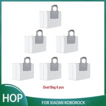 스쿠 로보락 pember sih Vakum 로보락 S7 Maxv Aksesori Ultra Tas Debu Set Kolektor untuk Q7 + G10S Q5, 02 6 Pieces