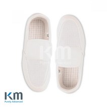 클린룸 정전기억제용 먼지차단용 발등방사형 방진화, 270 1개