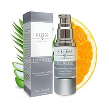 Kleem 오가닉스 비타민 C 세럼 with Hyaluronic Acid for Face and Eye – Best Anti Aging Anti Wrinkle Facial 세럼 w